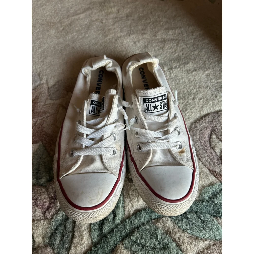 Converse size 7.5 white